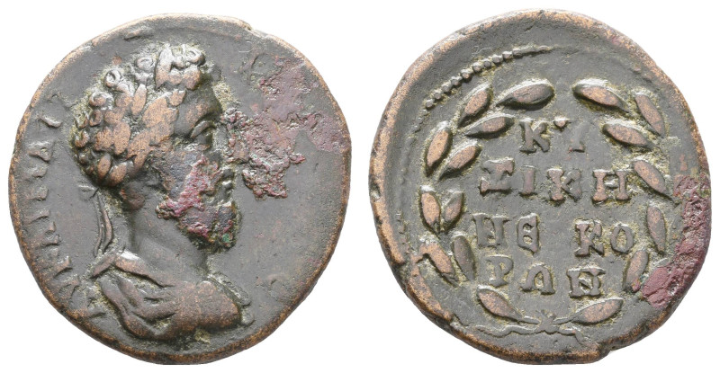 Antike Römer
Münzen der Römischen Provinzen Mysien, Kyzikos, Æ (11,79g), Commod...