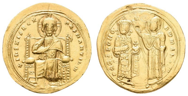 Antike Byzanz
 Romanus III., Argyrus, 1028-1035, Gold Histamenon Nomisma (4,38g...