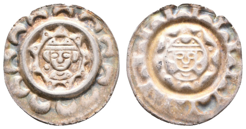 Deutschland bis 1800 Augsburg Bistum
 Brakteat (0,87g), Udalschalk, 1184-1202. ...