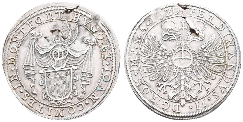 Deutschland bis 1800 Montfort Grafschaft
 Taler, 1620, Hugo und Johann, mit Tit...