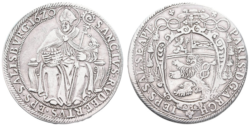 Deutschland bis 1800 Salzburg Erzbistum
 Taler, 1620, Paris Graf von Lodron, Zö...