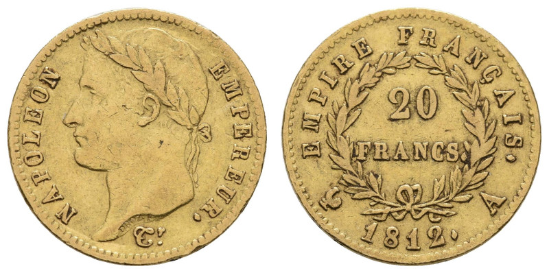 Europa und Übersee Frankreich
 20 Francs, Gold, 1812, A (Paris), Napoleon Bonap...