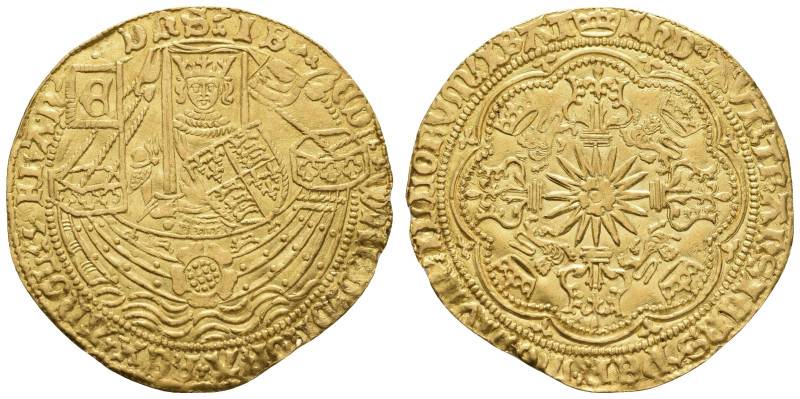 Europa und Übersee Grossbritannien
 England, Rose Noble (7,55 g), 1464-1470, Ed...