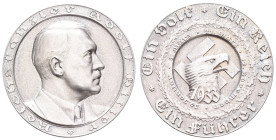 Medaillen Medaillen III. Reich
 Silbermedaille (24,79 g, 36,0 mm), 1933, von F. Beyer, auf die politischen Ereignisse des Jahres. Av.: Büste Hitlers ...