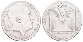 Medaillen Medaillen III. Reich
 Silbermedaille (Dm 36,1 mm, 21,16 g), 1938, von Hanisch-Concée, auf die Eingliederung der Ostmark, Av: Kopf Adolf Hit...