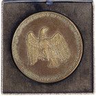 Medaillen Medaillen Deutschland nach 1900
 Weimarer Republik, teilvergoldete Bronzegussmedaille (348,0 g, 105,4 mm), o. J. (1919-1933, verm. 1930), a...