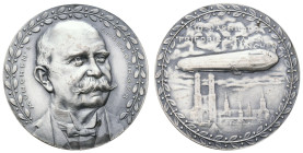 Medaillen Medaillen Karl Goetz
 Silbermedaille (Dm. 34,9mm, 19,87g), 1933, von Karl Goetz, auf die Fahrt des LZ 3 von Friedrichshafen nach München. A...