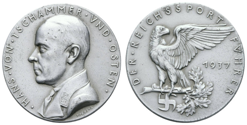 Medaillen Medaillen Karl Goetz
 Zinkmedaille (Dm. 36,0mm, 19,04g), 1937, von Ka...