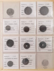 Sammlungen und Nachlässe Deutsche Nebengebiete
 Besetzte Gebiete im 1. Weltkrieg bis Danzig, 25 verschiedene im Album, darunter 6 Münzen von Danzig b...