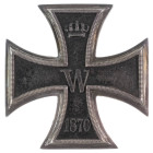 Auszeichnungen Deutscher Staaten bis 1933
 Preußen, Eisernes Kreuz 1870 1. Klasse, leicht gewölbt, magnetisch, rückseitig mit Herstellerbezeichnung "...