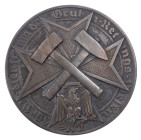 Auszeichnungen Deutscher Staaten bis 1933
 Freistaat Preußen, Grubenwehr-Erinnerungszeichen, Steckabzeichen, Silber, Av: preußischer Adler mit Hakenk...