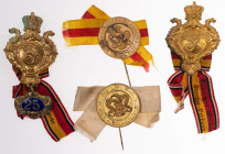 Auszeichnungen Deutscher Staaten bis 1933
 Baden, 4x Abzeichen Infanterie Regiment 110 und Kriegerbund Baden, Regimentstreffen/jubiläum, unterschiedl...