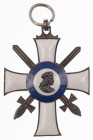 Auszeichnungen Deutscher Staaten bis 1933
 Sachsen, Albrechts-Orden, 2. Modell, Ritterkreuz 2. Klasse mit Schwertern, Silber vergoldet, emailliert, S...
