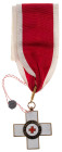 3. Reich Zivile Auszeichnungen
 Ehrenzeichen des Deutschen Roten Kreuzes, Ausgabe 1922-1934, Ehrenzeichen 1. Klasse, Kreuz, Bronze vergoldet, emailli...
