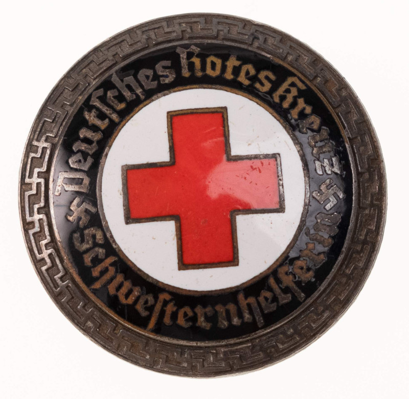 Kleinabzeichen, Mitgliedsnadeln 1871-1945
 Deutsches Rotes Kreuz, Brosche "Schw...