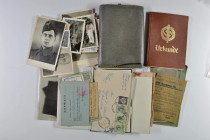 Militaria Nachlässe
 Nachlass eines Wehrmachtsangehörigen des Heeres der in den USA geboren wurde, mit Dokumenten und Abzeichen des Vaters, dabei u.a...