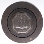 Allgemeine Militaria Deutschland
 Prägestempel-Matrize des Metall-Abzeichens "Deutsch ist die Saar - 1934 - Des Deutschen Ehre ist die Treue", Gesamt...