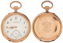 Taschenuhren ab 1901
 A. Lange & Söhne, Glashütte Herrentaschenuhr. Ca. 52mm, 585er Rotgold, Handaufzug. Kaliber 41, Ruckerfederfeinreguliereung, ver...