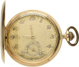 Taschenuhren ab 1901
 Savonette-Taschenuhr. Ca. 52 mm, 0.585 Rotgold, Handaufzug. 16 Steine, Innendeckel graviert zum Jubiläum am 01.05.1934. Goldfar...