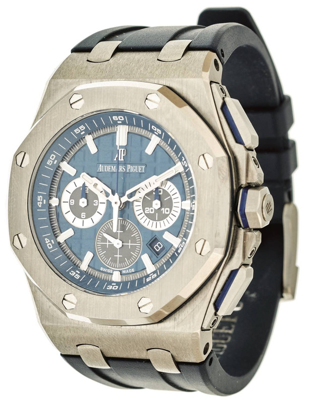 Herrenarmbanduhr divers
 Audemars Piguet Royal Oak Offshore Blue Dial Herren Ch...