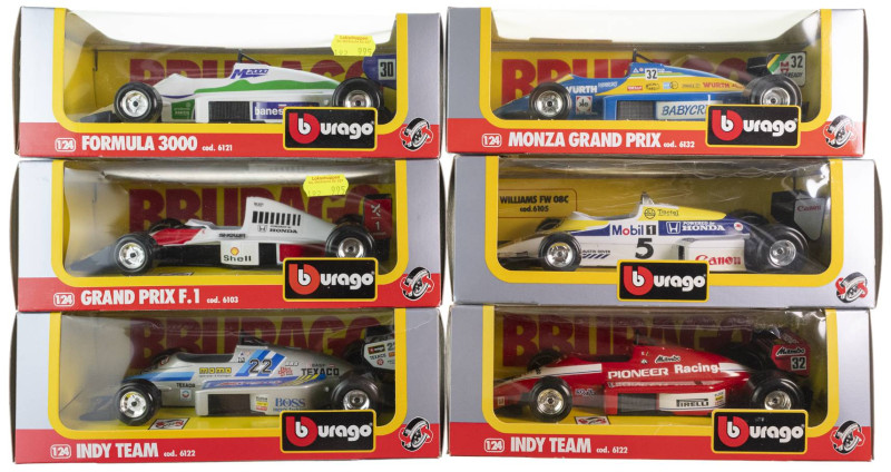 Bburago Formel 1 in 1:24
 Insgesamt 24 Modelle Formel 1 und sonstiger Motorspor...