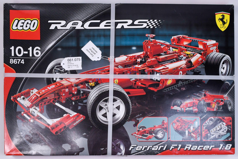 Lego Racers
 FERRARI F1 Racer im Maßstab 1:8, Lego Artikel Nr. 8674, sehr gesuc...