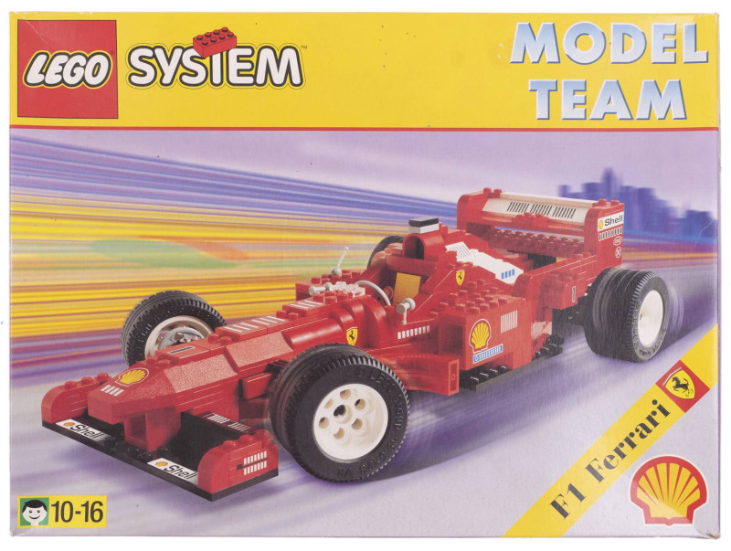 Lego System
 FERRARI F1, Model Team, Lego Nr. 2556, ungebaut in OVP