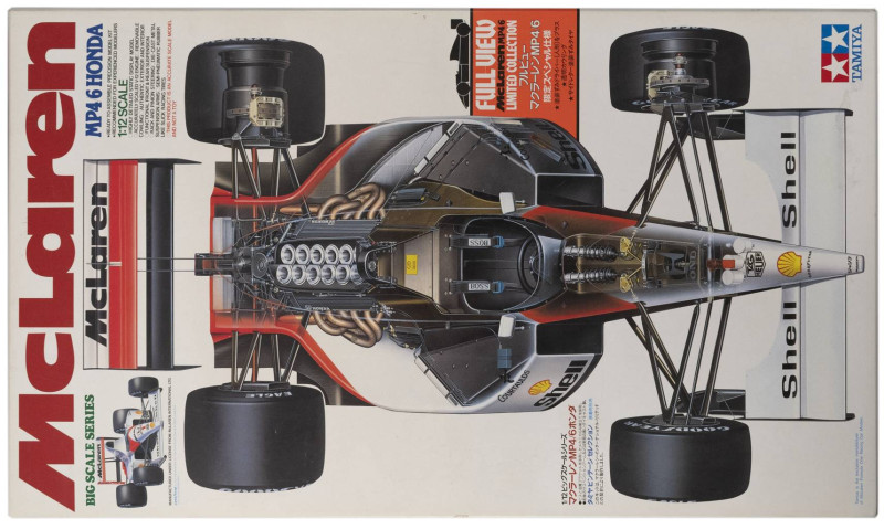 Tamiya Plastikbausätze Formel 1
 McLaren MP4/6 Honda 1:12, ungebauter Bausatz, ...