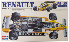 Tamiya Plastikbausätze Formel 1
 Renault RE 20 Turbo 1:12, ungebauter Bausatz, Tamiya Nr. BS1226, OVP