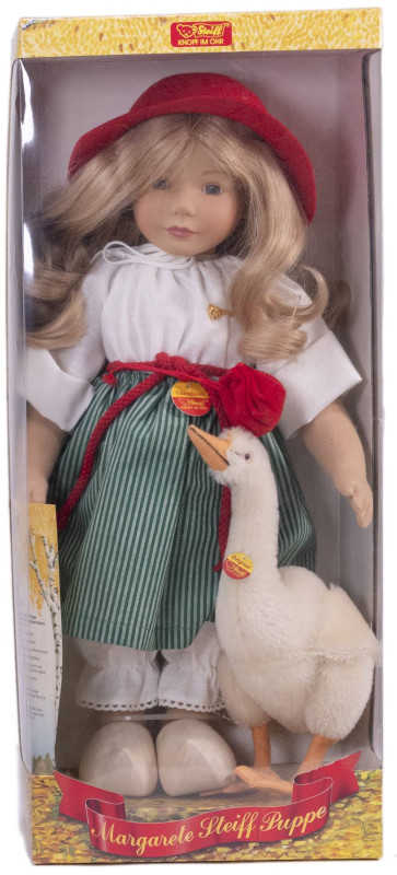 Sonderausgaben
 Margarete Steiff Puppe "Gänseliesel und Gans", Steiff Nr. 70302...