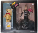 Sondereditionen
 1999, 40th Anniversary Barbie mit Steiff Teddy, limitierte Auflage 1.500 Stück, Steiff hier Nr. 487, Barbie innerhalb der OVP noch i...