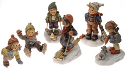 Allgemein
 6 versch. Hummelfiguren mit 457 (Hum 2185), 939 (Hum 59), 1329 (Hum 2028), 1391 (Hum 2066, limit. Ed.), 1565 (Hum 2058/A) und 1566 (Hum 20...