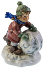 Einzelfiguren
 "Mei ist die schwer! First Snow", Mädchen mit Schneeball, Erste Ausgabe 1997, 14 cm hoch, Vitrinenmodell, einwandfrei