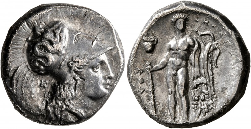 LUCANIA. Herakleia. Circa 330/25-281 BC. Didrachm or Nomos (Silver, 20 mm, 7.38 ...