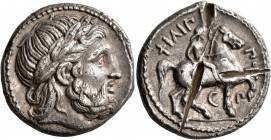 KINGS OF MACEDON. Philip II, 359-336 BC. Tetradrachm (Silver, 24 mm, 14.08 g, 9 h), Amphipolis, struck under Polyperchon, circa 318-317. Laureate head...