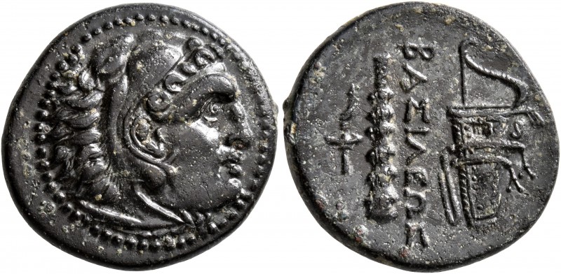 KINGS OF MACEDON. Alexander III ‘the Great’, 336-323 BC. AE (Bronze, 21 mm, 6.09...
