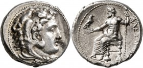 KINGS OF MACEDON. Alexander III ‘the Great’, 336-323 BC. Tetradrachm (Silver, 25 mm, 17.13 g, 12 h), Tarsos, struck under Balakros or Menes, circa 333...