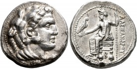 KINGS OF MACEDON. Alexander III ‘the Great’, 336-323 BC. Tetradrachm (Silver, 24 mm, 17.20 g, 5 h), Tarsos, struck under Balakros or Menes, circa 333-...