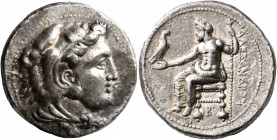 KINGS OF MACEDON. Alexander III ‘the Great’, 336-323 BC. Tetradrachm (Silver, 25 mm, 17.16 g, 3 h), Tarsos, struck under Balakros or Menes, circa 333-...