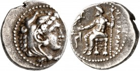 KINGS OF MACEDON. Alexander III ‘the Great’, 336-323 BC. Hemidrachm (Silver, 14 mm, 2.08 g, 11 h), Tarsos, struck under Menes or Philotas, circa 327-3...