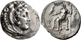KINGS OF MACEDON. Alexander III ‘the Great’, 336-323 BC. Tetradrachm (Silver, 28 mm, 17.11 g, 3 h), Tarsos, struck under Philotas or Philoxenos, 323-3...
