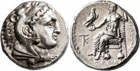 KINGS OF MACEDON. Alexander III ‘the Great’, 336-323 BC. Tetradrachm (Silver, 24 mm, 17.04 g, 1 h), Kition, under Pumiathon, circa 325-320. Head of He...