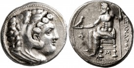 KINGS OF MACEDON. Alexander III ‘the Great’, 336-323 BC. Tetradrachm (Silver, 25 mm, 17.17 g, 11 h), 'Babylon', struck under Stamenes or Archon, circa...