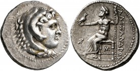 KINGS OF MACEDON. Alexander III ‘the Great’, 336-323 BC. Tetradrachm (Silver, 27 mm, 17.19 g, 9 h), 'Babylon', struck under Stamenes or Archon, circa ...