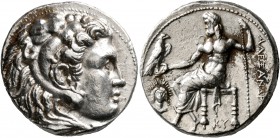 KINGS OF MACEDON. Alexander III ‘the Great’, 336-323 BC. Tetradrachm (Silver, 25 mm, 17.16 g, 12 h), Babylon, struck under Archon, Dokimos, or Seleuko...