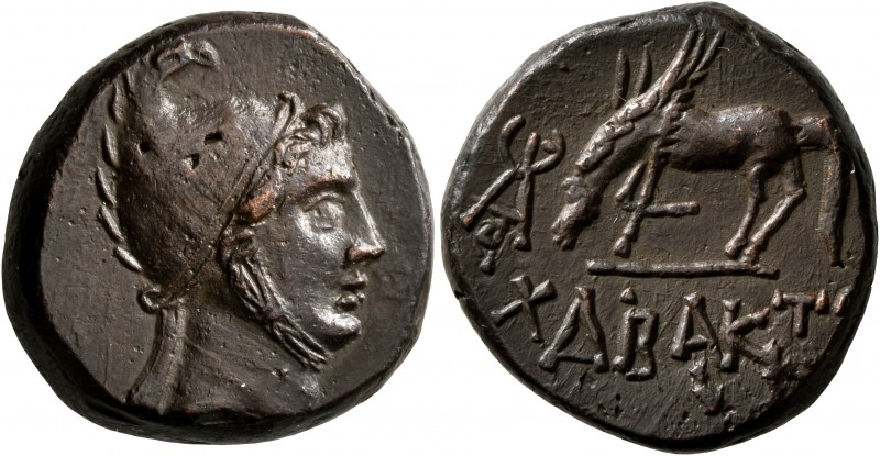 PONTOS. Chabacta. Time of Mithradates VI Eupator, circa 85-65 BC. AE (Bronze, 22...