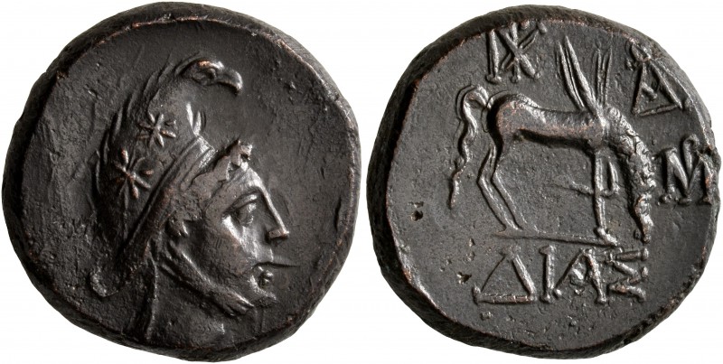 BITHYNIA. Dia. Time of Mithradates VI Eupator, circa 85-65 BC. AE (Bronze, 21 mm...