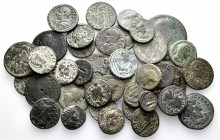 A lot containing 38 bronze coins. All: Roman Provincial coins from Saitta. Fine to very fine. LOT SOLD AS IS, NO RETURNS. 38 coins in lot.


From t...