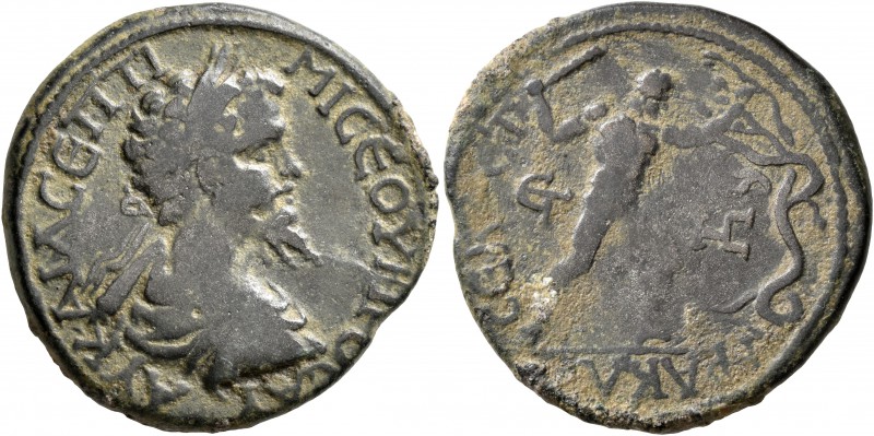 PONTUS. Heracleopolis (as Sebastopolis). Septimius Severus, 193-211. Tetrassario...
