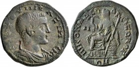 BITHYNIA. Nicomedia. Maximus, Caesar, 235/6-238. Diassarion (Bronze, 24 mm, 7.19 g, 1 h). Γ OPY OYH MAΞIMOC KAI Bare-headed, draped and cuirassed bust...